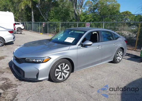 2025 Honda Civic Lx z USA, uszkodzony, nr VIN 2HGFE2F20SH520456